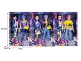 OBL10464374 - 11.5寸实身11关节K-POP猎魔男团猎魔女团娃娃2只装带配件