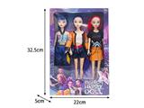 OBL10464375 - 11.5寸实身11关节K-POP猎魔女团娃娃3只装
