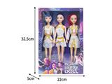 OBL10464378 - 11.5寸实身11关节K-POP猎魔女团娃娃3只装