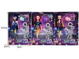OBL10464385 - 11.5寸实身11关节K-POP猎魔女团娃娃带配件