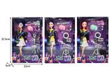 OBL10464387 - 11.5寸实身11关节K-POP猎魔女团娃娃带配件