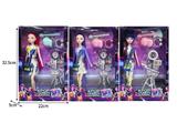 OBL10464389 - 11.5寸实身11关节K-POP猎魔女团娃娃带配件