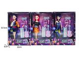 OBL10464390 - 11.5寸实身11关节K-POP猎魔女团娃娃带配件