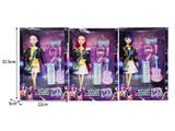 OBL10464392 - 11.5寸实身11关节K-POP猎魔女团娃娃带配件