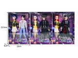 OBL10464402 - 11.5寸实身11关节K-POP猎魔男团猎魔女团娃娃2只装带配件