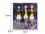 OBL10464422 - 11.5寸实身11关节K-POP猎魔女团娃娃3只装