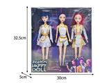OBL10464423 - 11.5寸实身11关节K-POP猎魔女团娃娃3只装