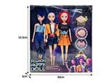 OBL10464425 - 11.5寸实身11关节K-POP猎魔女团娃娃3只装带配件