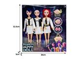 OBL10464426 - 11.5寸实身11关节K-POP猎魔女团娃娃3只装带配件