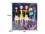 OBL10464437 - 11.5寸实身11关节K-POP猎魔女团娃娃3只装带配件