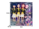 OBL10464447 - 11.5寸实身11关节K-POP猎魔女团娃娃3只装带配件