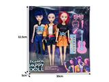 OBL10464450 - 11.5寸实身11关节K-POP猎魔女团娃娃3只装带配件