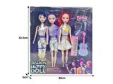 OBL10464454 - 11.5寸实身11关节K-POP猎魔女团娃娃3只装带配件