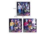 OBL10464455 - 11.5寸实身11关节K-POP猎魔男团猎魔女团娃娃2只装带配件