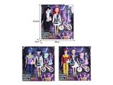 OBL10464456 - 11.5寸实身11关节K-POP猎魔男团猎魔女团娃娃2只装带配件