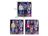 OBL10464460 - 11.5寸实身11关节K-POP猎魔男团猎魔女团娃娃2只装带配件