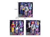 OBL10464461 - 11.5寸实身11关节K-POP猎魔男团猎魔女团娃娃2只装带配件