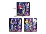 OBL10464464 - 11.5寸实身11关节K-POP猎魔男团猎魔女团娃娃2只装带配件