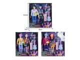 OBL10464470 - 11.5寸实身11关节K-POP猎魔男团猎魔女团娃娃2只装带配件