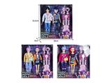 OBL10464475 - 11.5寸实身11关节K-POP猎魔男团猎魔女团娃娃2只装带配件