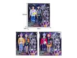 OBL10464485 - 11.5寸实身11关节K-POP猎魔男团猎魔女团娃娃2只装带配件