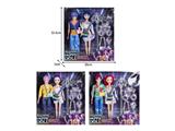 OBL10464488 - 11.5寸实身11关节K-POP猎魔男团猎魔女团娃娃2只装带配件