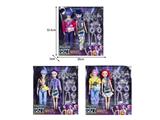 OBL10464489 - 11.5寸实身11关节K-POP猎魔男团猎魔女团娃娃2只装带配件