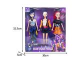OBL10464490 - 11.5寸实身11关节K-POP猎魔女团娃娃3只装