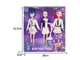 OBL10464496 - 11.5寸实身11关节K-POP猎魔女团娃娃3只装带配件