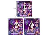 OBL10464501 - 11.5寸实身11关节K-POP猎魔女团娃娃带配件
