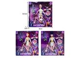 OBL10464503 - 11.5寸实身11关节K-POP猎魔女团娃娃带配件