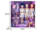 OBL10464528 - 11.5寸实身11关节K-POP猎魔女团娃娃3只装带配件