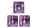 OBL10464545 - 11.5寸实身11关节K-POP猎魔男团猎魔女团娃娃2只装带配件