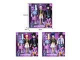 OBL10464564 - 11.5寸实身11关节K-POP猎魔男团猎魔女团娃娃2只装带配件