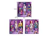 OBL10464570 - 11.5寸实身11关节K-POP猎魔男团猎魔女团娃娃2只装带配件