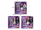 OBL10464574 - 11.5寸实身11关节K-POP猎魔男团猎魔女团娃娃2只装带配件
