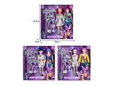 OBL10464575 - 11.5寸实身11关节K-POP猎魔男团猎魔女团娃娃2只装带配件