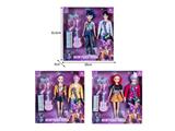 OBL10464577 - 11.5寸实身11关节K-POP猎魔男团猎魔女团娃娃2只装带配件