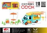 OBL10466304 - 1：18合金五菱快餐车（果汁）