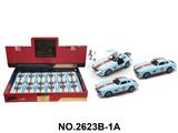 OBL10468458 - 1:36回力合金车模-老爷车E300带灯光音乐海湾版（12只/展示盒）