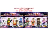 OBL10469650 - 3寸玩具熊积木公仔4只+配件卡装2款