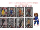 OBL10469662 - 16-19CM美系恐怖电影主角单只（头手脚关节可动）+配件盒装8款