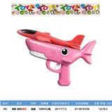 OBL10470320 - 弹射飞机枪袋装鲨鱼枪 （粉色）  不带灯
