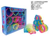 OBL10470744 - 大号闪片色多款形状彩虹圈（中文版）