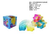 OBL10470768 - 小号闪片色五角星形状彩虹圈