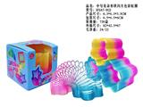 OBL10470777 - 中号闪片色花朵形状彩虹圈