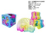 OBL10470779 - 中号闪片色蝴蝶形状彩虹圈