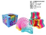 OBL10470784 - 大号台湾色蝴蝶形状彩虹圈