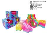 OBL10470785 - 大号台湾色四款形状彩虹圈
