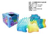 OBL10470789 - 大号闪片色蝴蝶形状彩虹圈